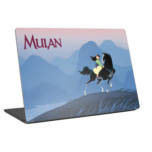 Disney Mulan Riding Khan Universal Laptop 12in (9.8 x 6.8in) Skin